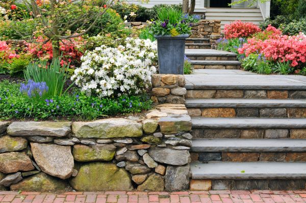 Stone Stairs Repair in Blue Springs