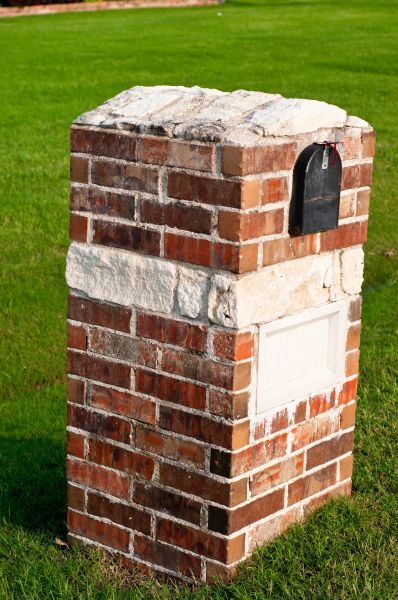 Brick Mailbox Installation in Blue Springs